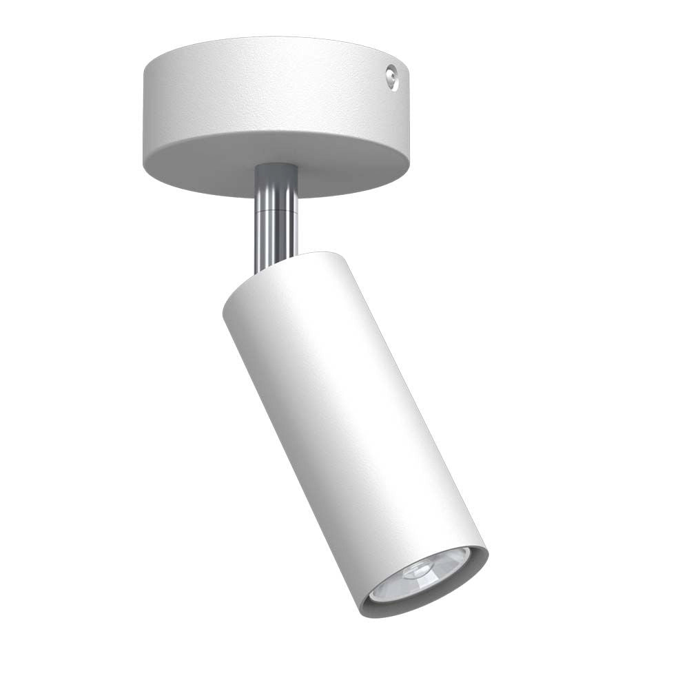 Faretto soffitto tondo bianco orientabile GU10 POINT Brosline