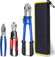Snipper in Gomma con Supporto per Cavi e Flessibili in Acciaio con Tasca Portatile