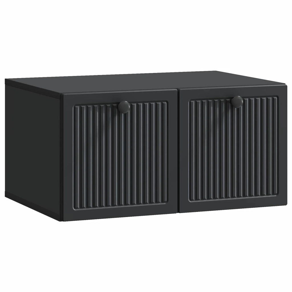 Mobile Porta TV da Muro Nero 59,5 x 41 x 30 cm 897996