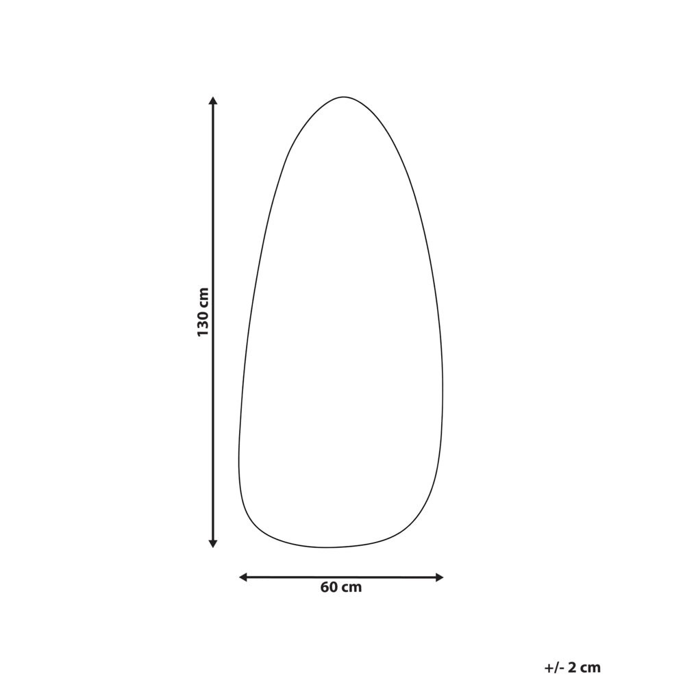 Specchio da parete a LED 130 x 60 cm, moderno e contemporaneo, per bagno, toeletta e camera da letto