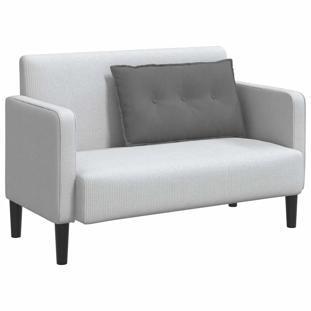 Cuscino per Schiena Grigio scuro 80 x 50 cm 42014732