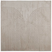 Tappeti per area | Tappeti a zone Quadrato GALATI Beige 120 x 120 cm Poliestere