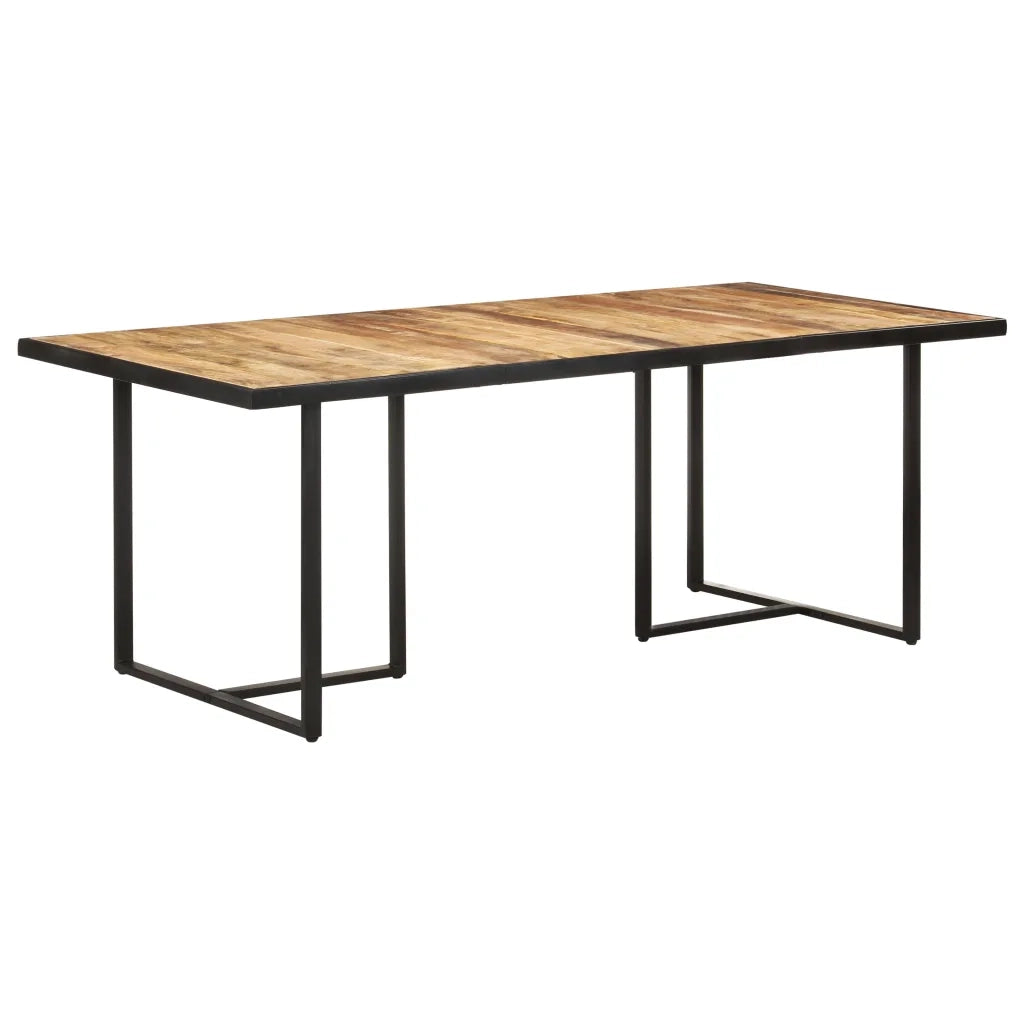Tavolo da Pranzo 200 cm in Legno di Mango Grezzo cod mxl 58847