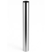 Tubo in acciaio inox diametro 80 mm sp. 0,5 mm h. 1000 mm canna fumaria