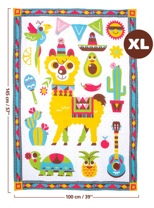 Tappetino Multi Attività 145x100 cm con Borsa Yookidoo Fiesta Playmat to Bag 40167