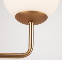 Lampada da parete Modern in Metallo Erich Ottone