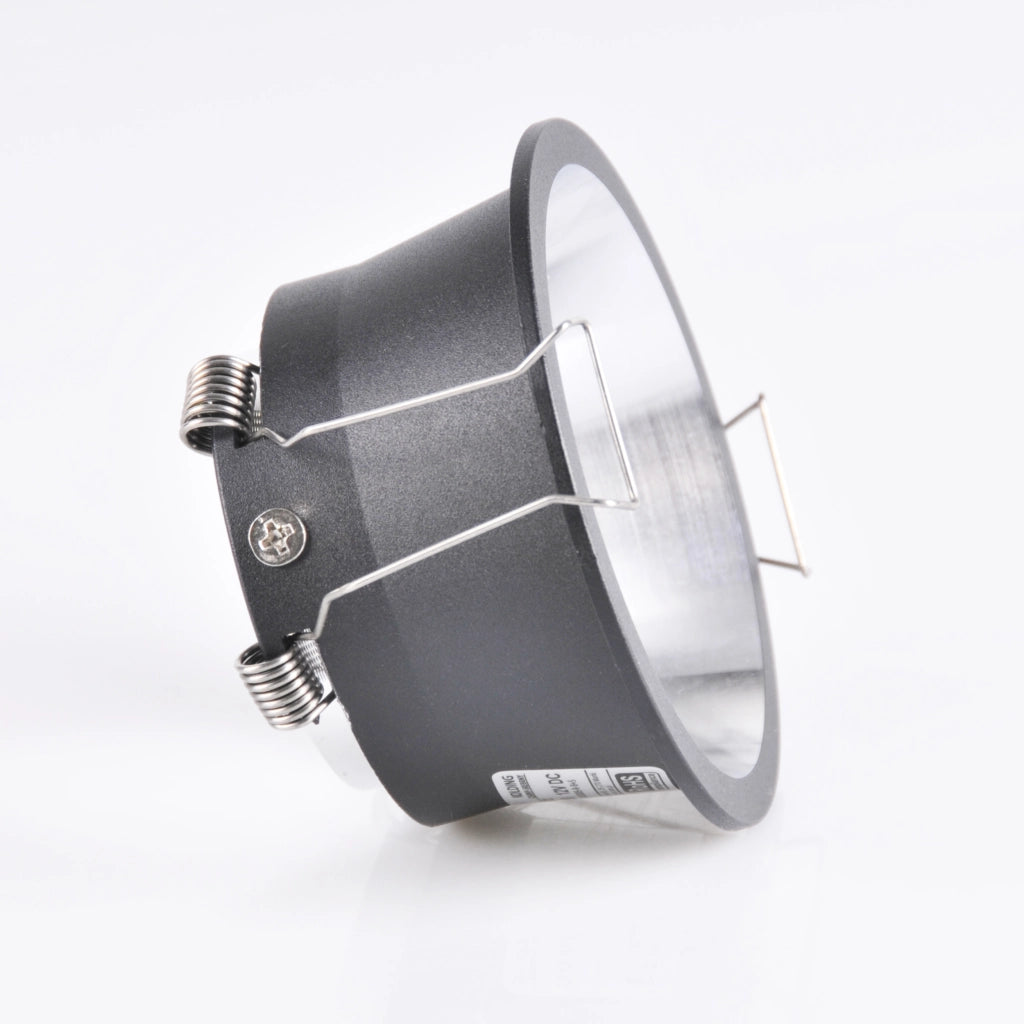 Polux KOLDING 315472 faretto incasso orientabile nero/argento