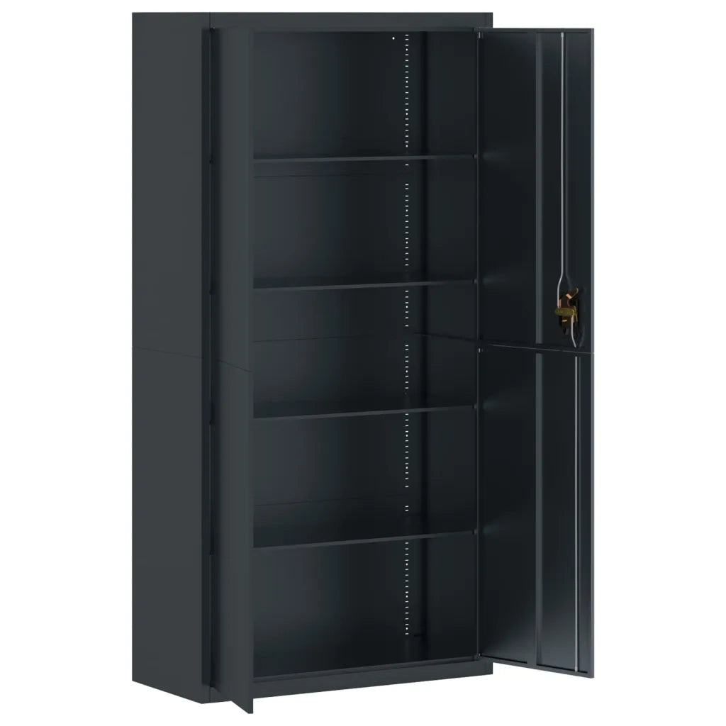 Armadio Classificatore Antracite 90x40x220 cm in Acciaio 3188332
