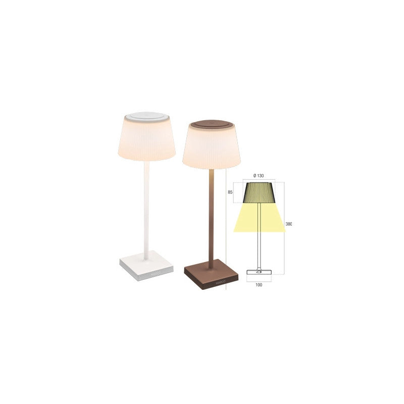 Lampada LED ricambio Margo’ 4W tortora – luce calda e risparmio energetico