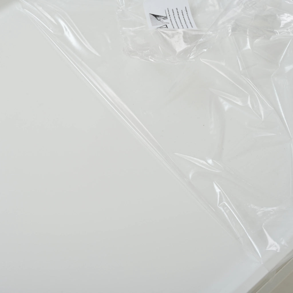 Mobile porta TV bianco lucido 180 cm con 4 cassetti e LED