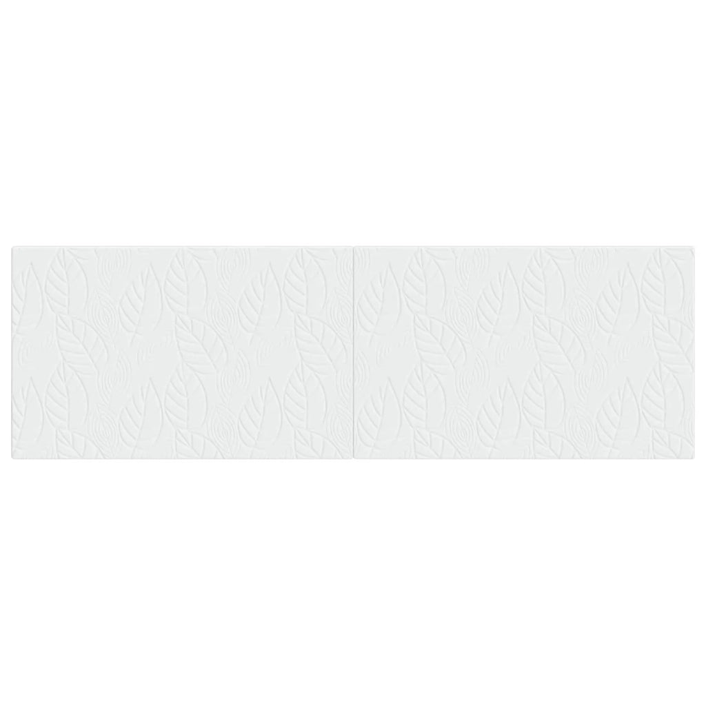 Testiera da Muro DELFT Bianco Legno ingegnerizzato 897165