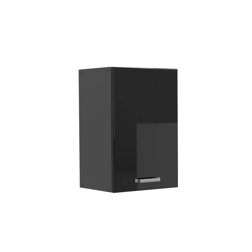 Vicco Pensile da cucina Nero lucido 40 cm