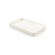 3C Casa 7361 Tegamino Rettangolare 14x22x2cm Bianco