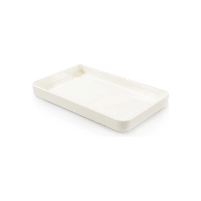3C Casa 7361 Tegamino Rettangolare 14x22x2cm Bianco