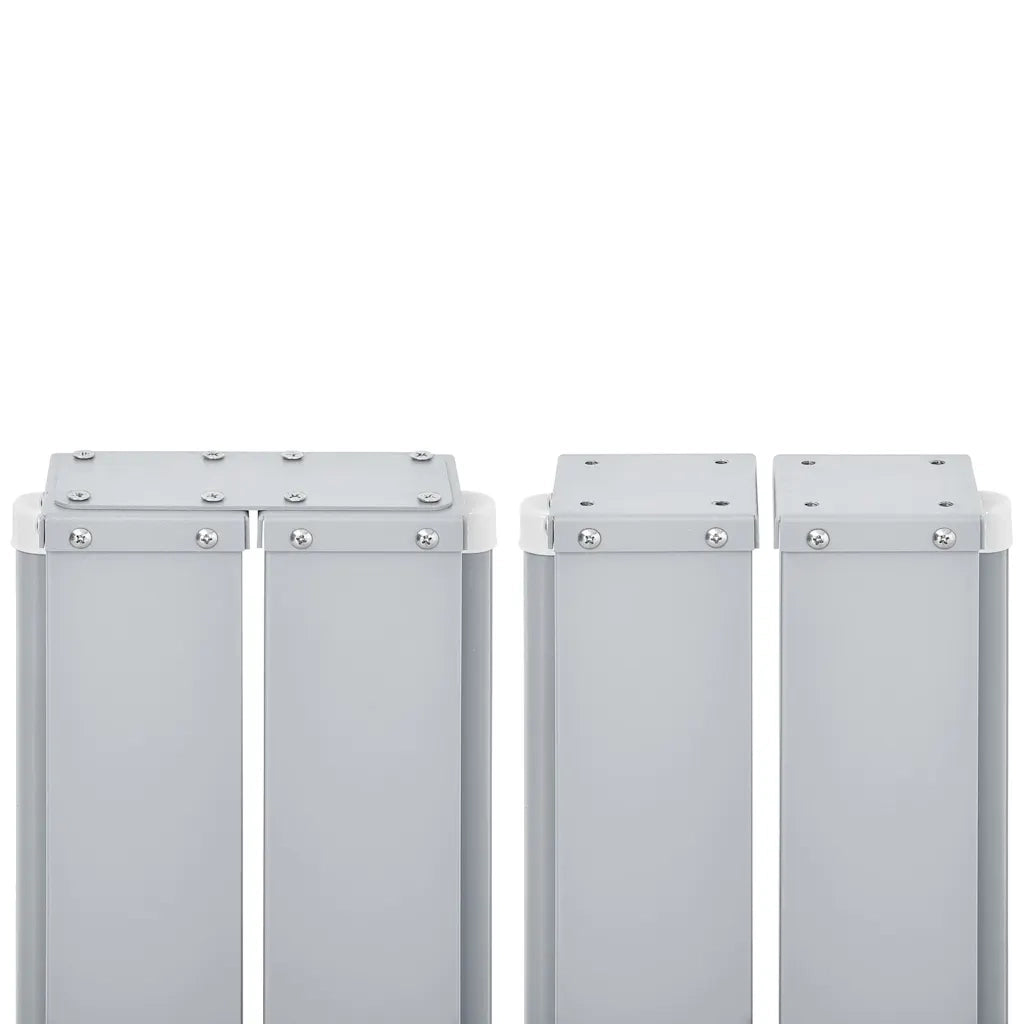 Tenda da Sole Laterale Retrattile Nera 140x600 cm