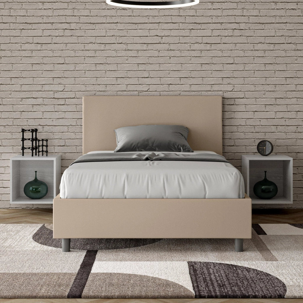 Letto 1 Piazza e Mezzo 120x190 cm Senza Rete Adele Tortora