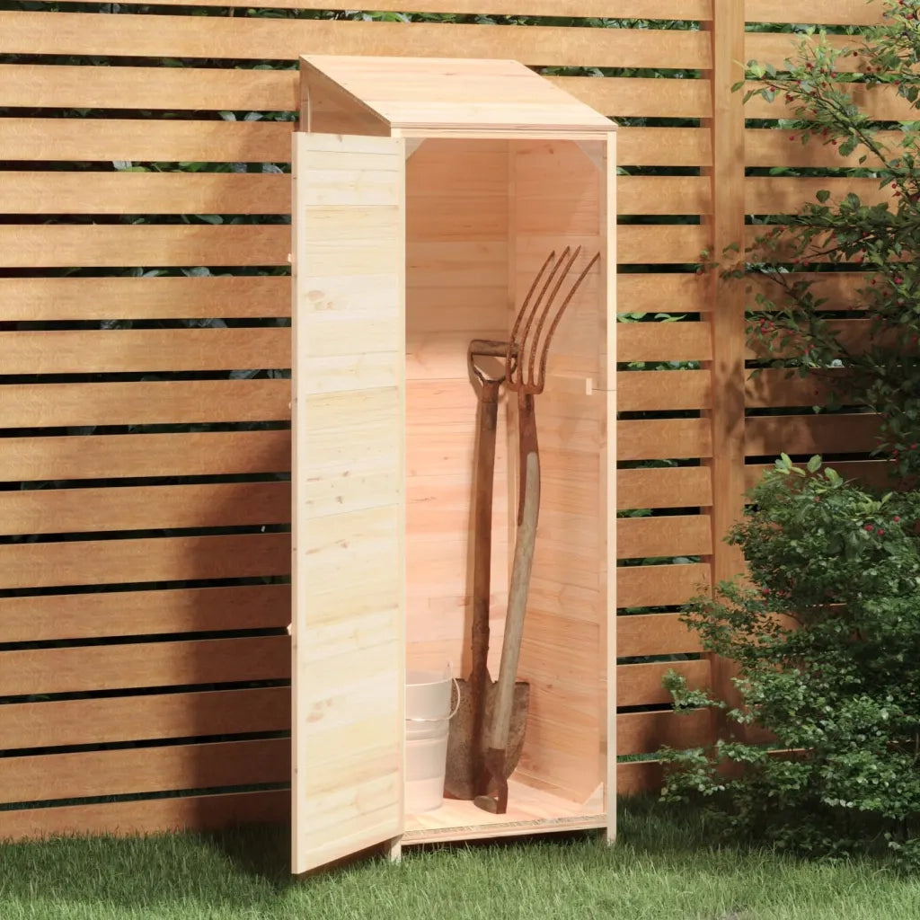Capanno da Giardino 55x52x174,5 cm in Legno Massello di Abete CFW5799169