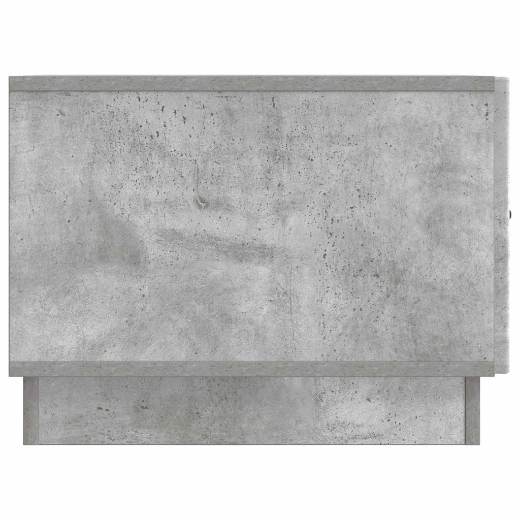 Tavolino da salotto con cassetto Grigio Cemento 49 x 50 x 37 cm