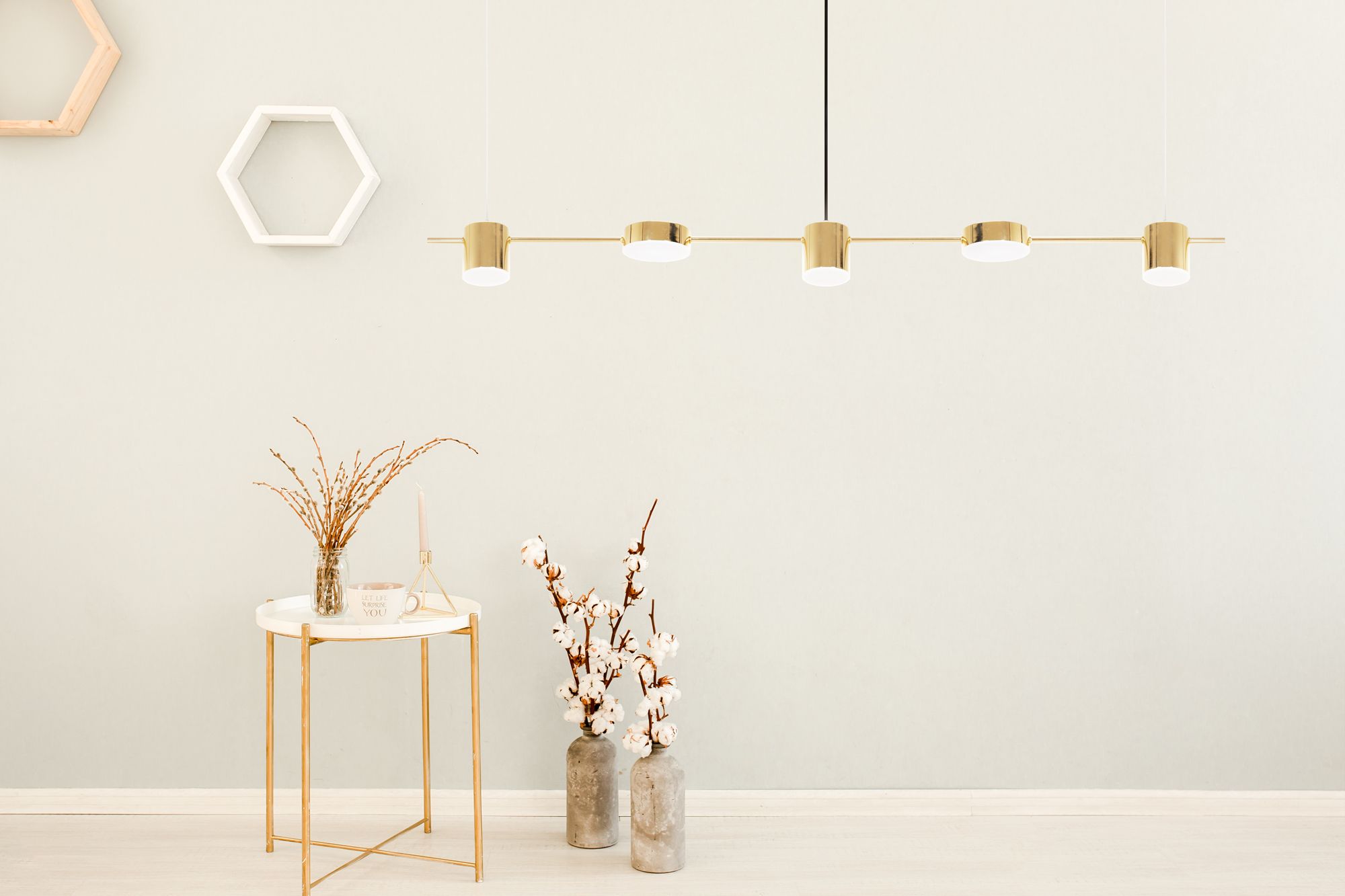 Lampada Led APP929-5CP Gold