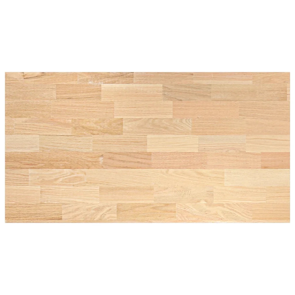 Piano di Lavoro Cucina 120x63,5x2,7 cm Legno Massello Rovere 4008999