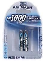 Ansmann 5030882 batteria per uso domestico AAA / HR03 Nichel-Metallo Idruro (NiMH)