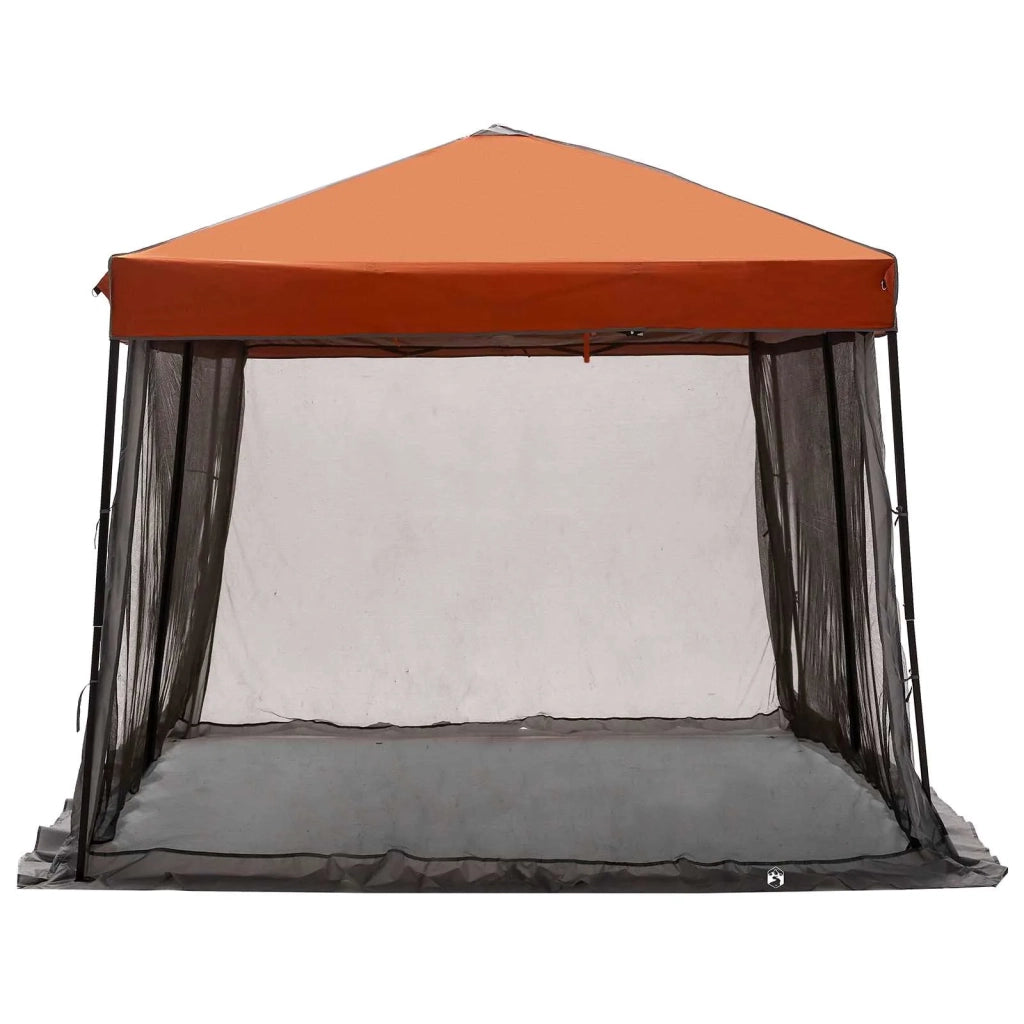 Set di Tende da Campeggio con tetto 2 pcs Grigio e arancione 3337178