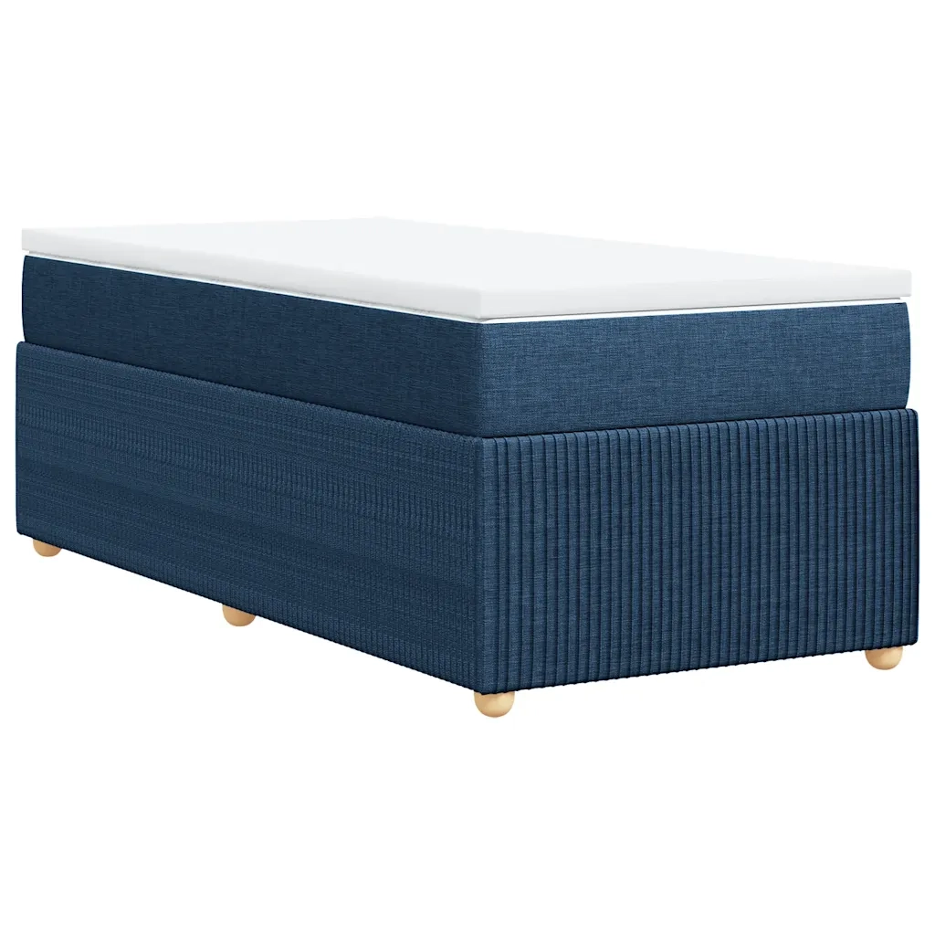 Giroletto a Molle con Materasso Blu 80x200 cm inTessuto 3285531