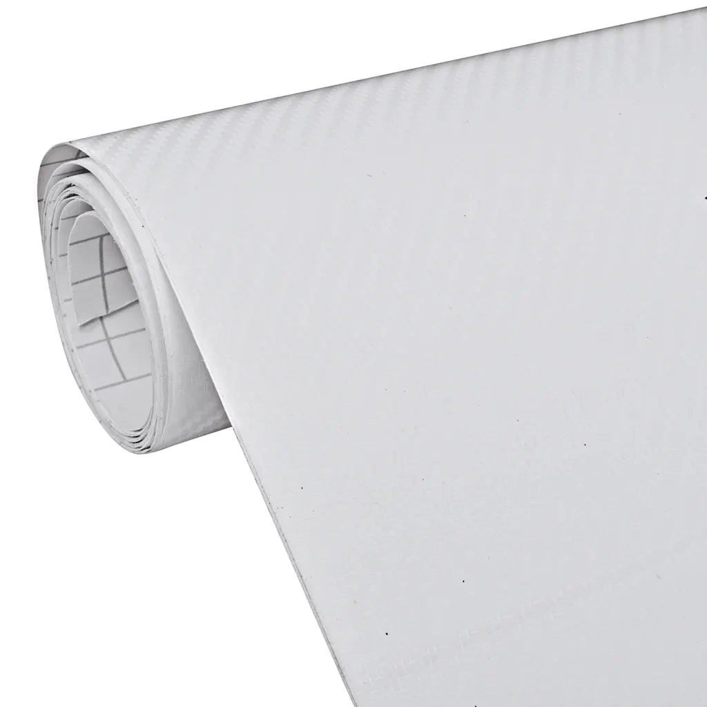 Pellicole per Auto 2 pz 3D Bianco 100x150 cm CFW8853731