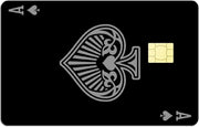 Spada a forma di cuore per carta di credito - Copertura per carta di debito e credito con decorazioni acqua-resistente - Personalizzazione senza bolle per il trasporto - Adatta per chiave - 179 x
