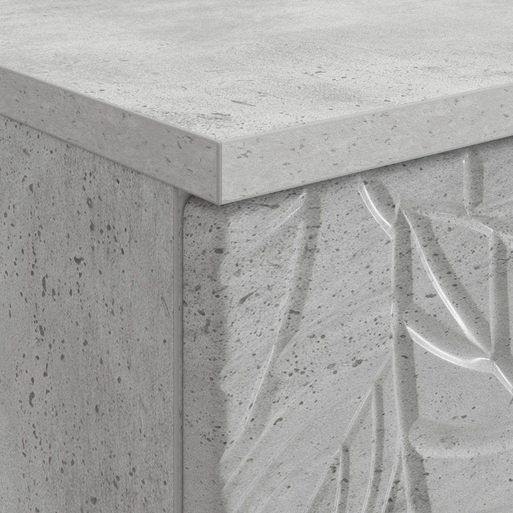 Scrivania Grigio Cemento Legno ingegnerizzato 3414615