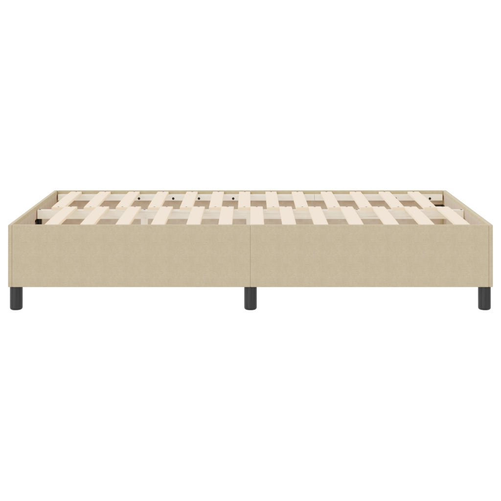 Letto a Molle Verde Chiaro Grigio Piccolo Matrimoniale in Tessuto Corduroy