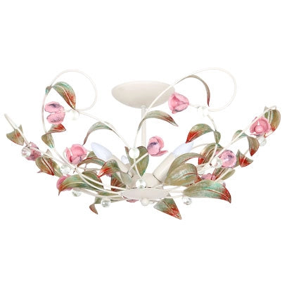 Plafoniera a candeliere Rose multicolor 3xE14 Luminex