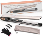 Stilizzatore 2-in-1 smaltimento ceramico regolazione temperatura capelli lucenti riscaldamento rapido