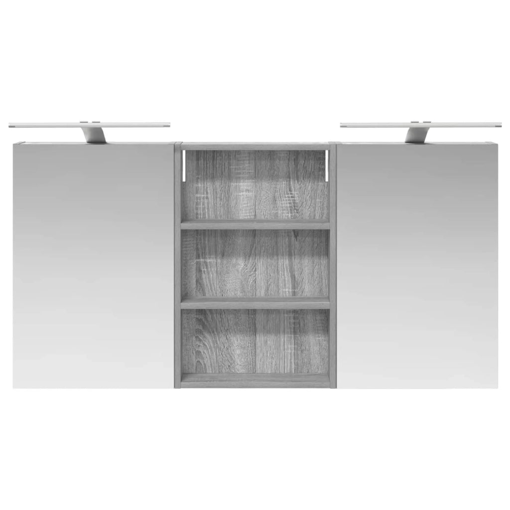 Set di Armadi da Bagno 3 pz 120 x 10,5 x 60,5 cm 3403741