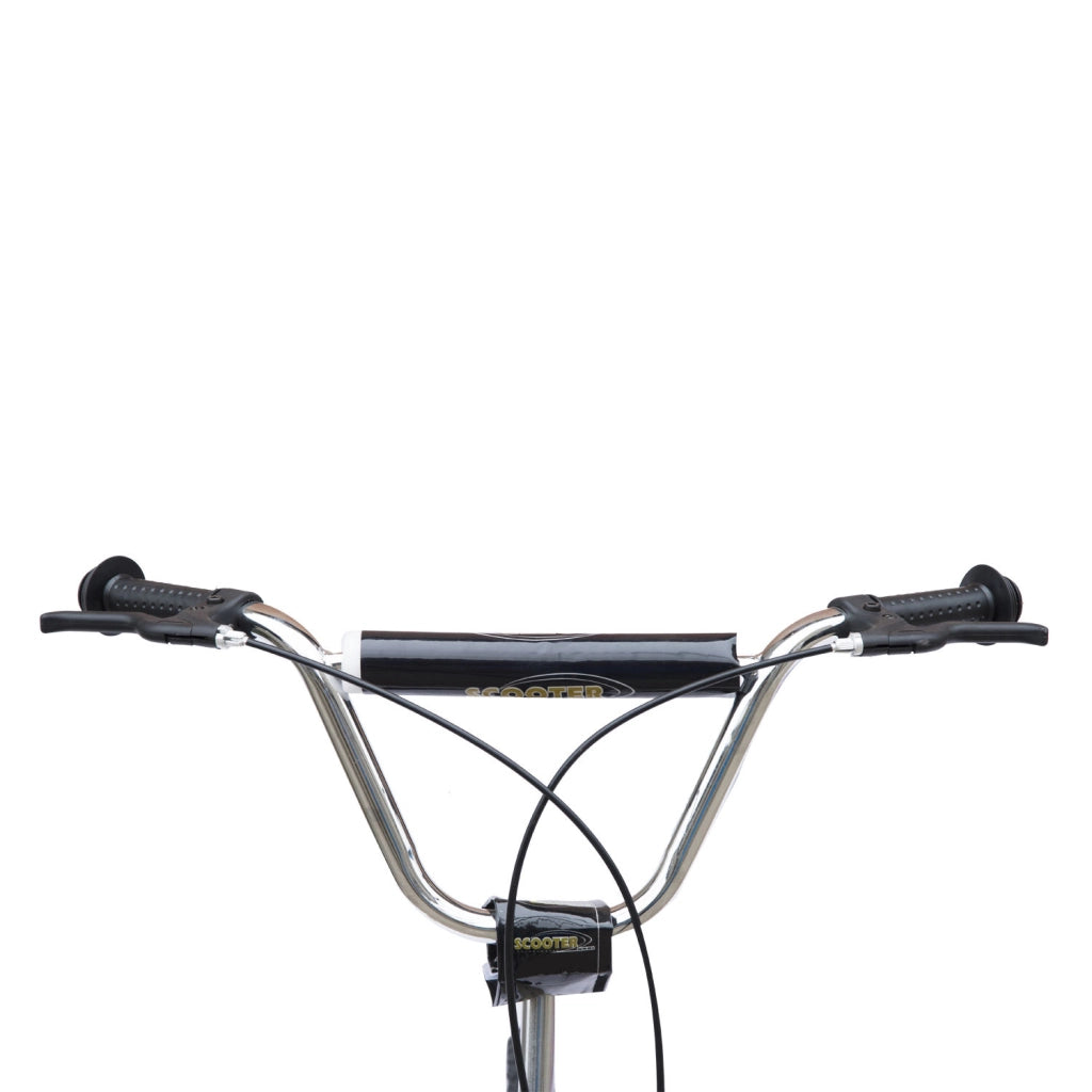 Scooter per bambini 5+ anni con ruote 16' pneumatici ¨C zephmum ¨C 143x58x92-100 cm nero