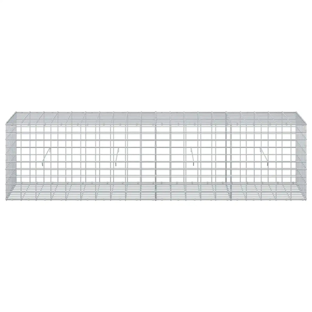 Gabione con Filo da 3,5 mm e Rete da 5x10 cm 200x50x50 cm 3462790