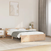Giroletto senza Materasso Ambrato in Legno Massello 120x200 cm 815039