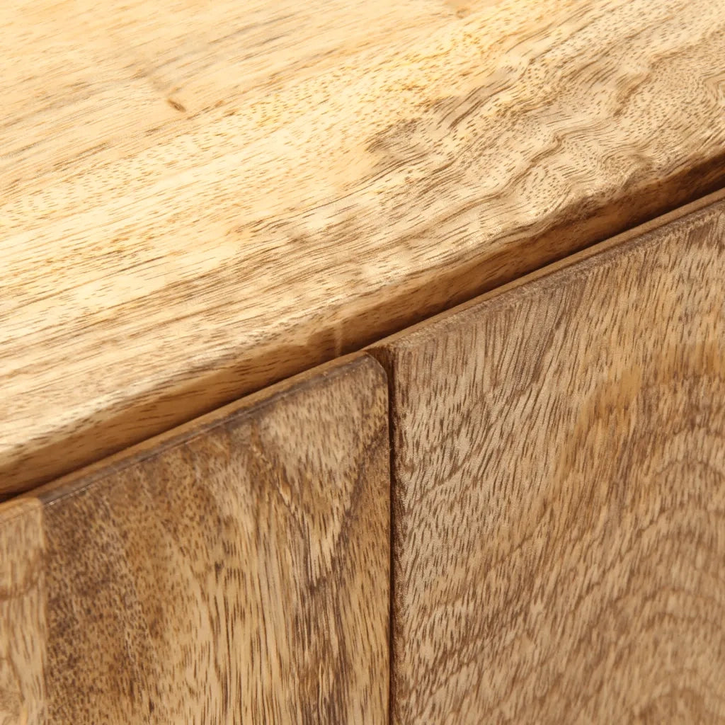 Credenza | Madia | Buffet da pranzo | Armadio da pranzo 53x35x72 cm in Legno Massello di Mango