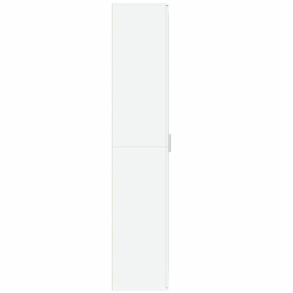 Credenza Bianca 80x35x180 cm in Legno Multistrato 3276651