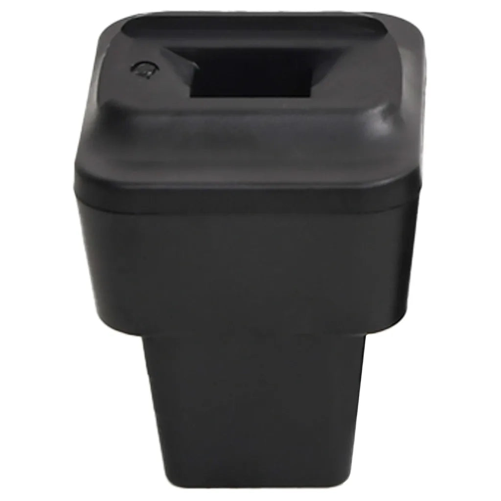 Bracciolo per Auto Nero 13x34x(33-46) cm in ABS