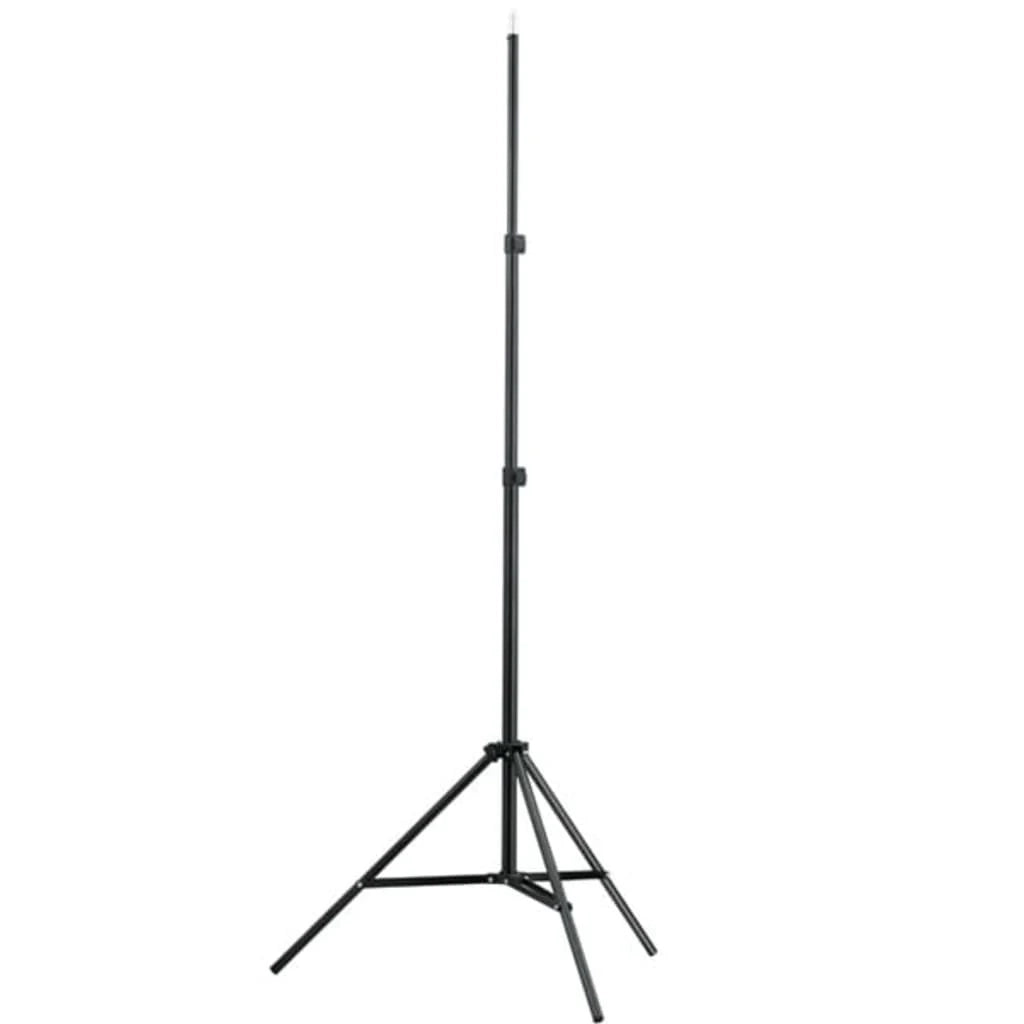 Kit professionale per studio fotografico con fondale verde luci e ombrelli 02_0001492