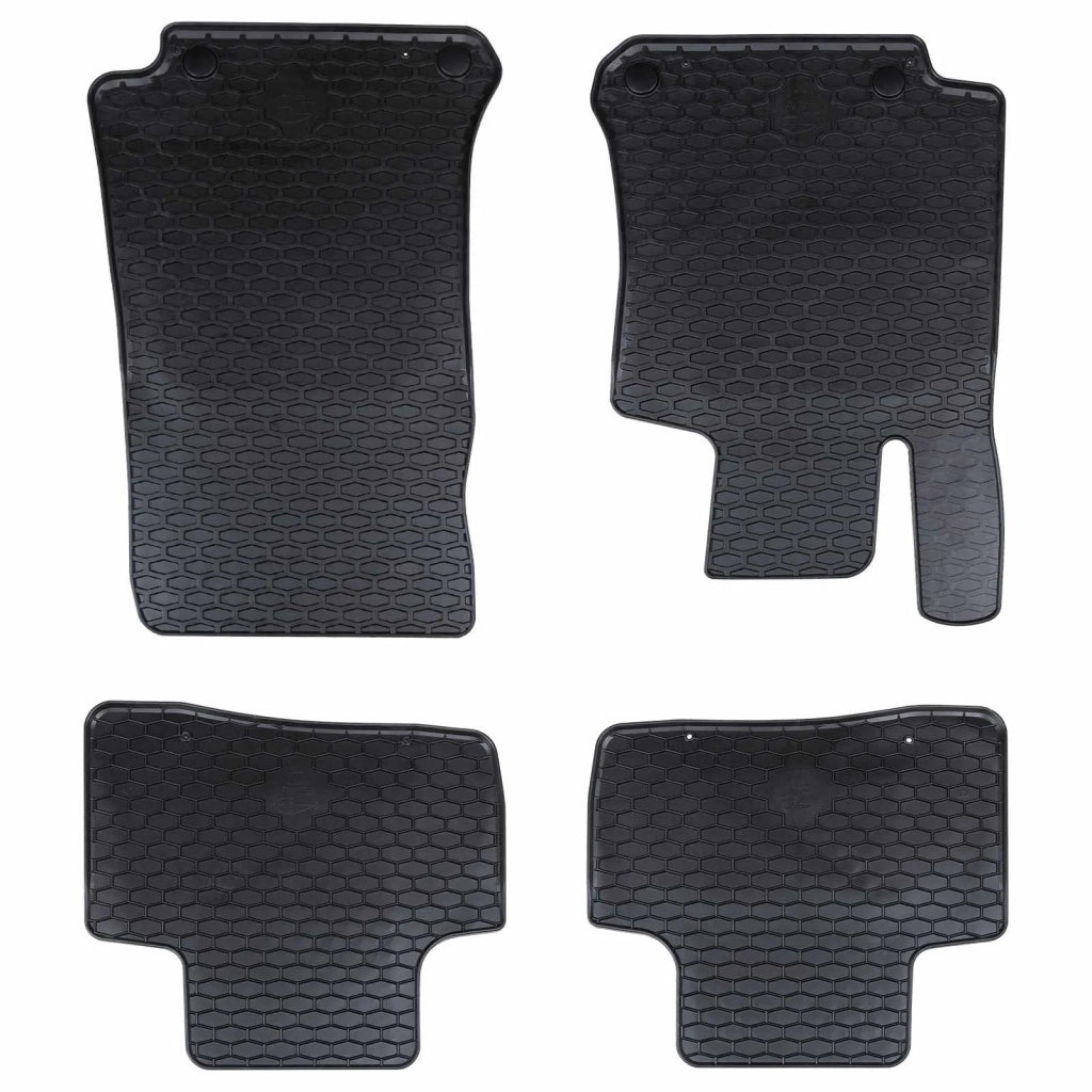 Tappetino per Auto 4 pcs Nero adatto per GLC 2016-2022 Gomma