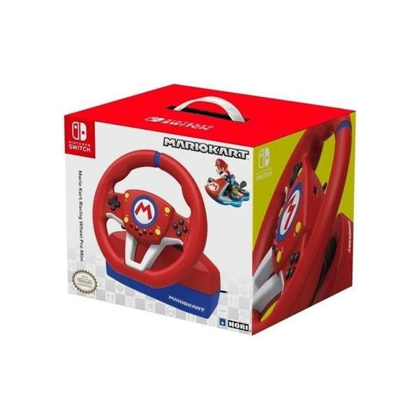Hori nsw-204u periferica di gioco sterzo + pedali nintendo switch analogico usb nero, blu, rosso, bianco - NSW 204U