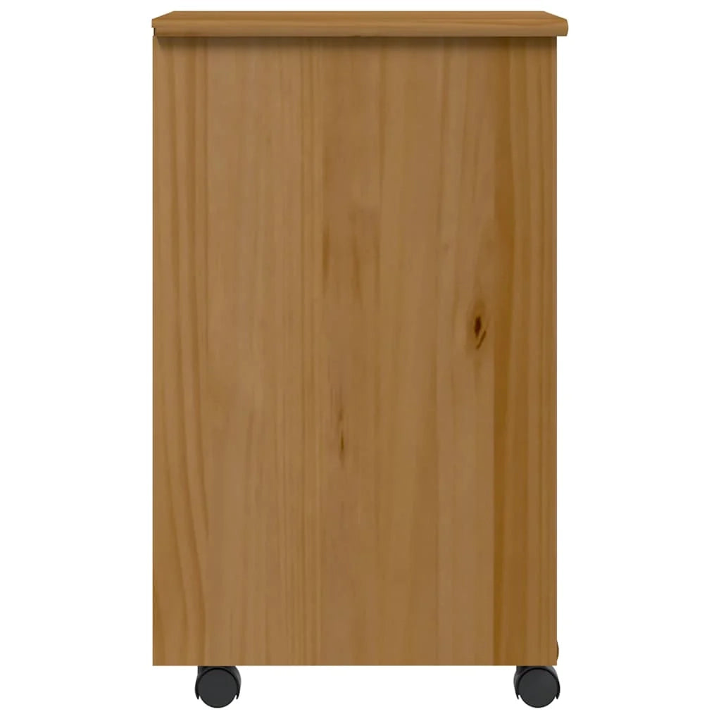 Armadio con cassetti pratico spazio di archiviazione 34 x 39 x 65,5 cm legno di pino color miele 02_0057660