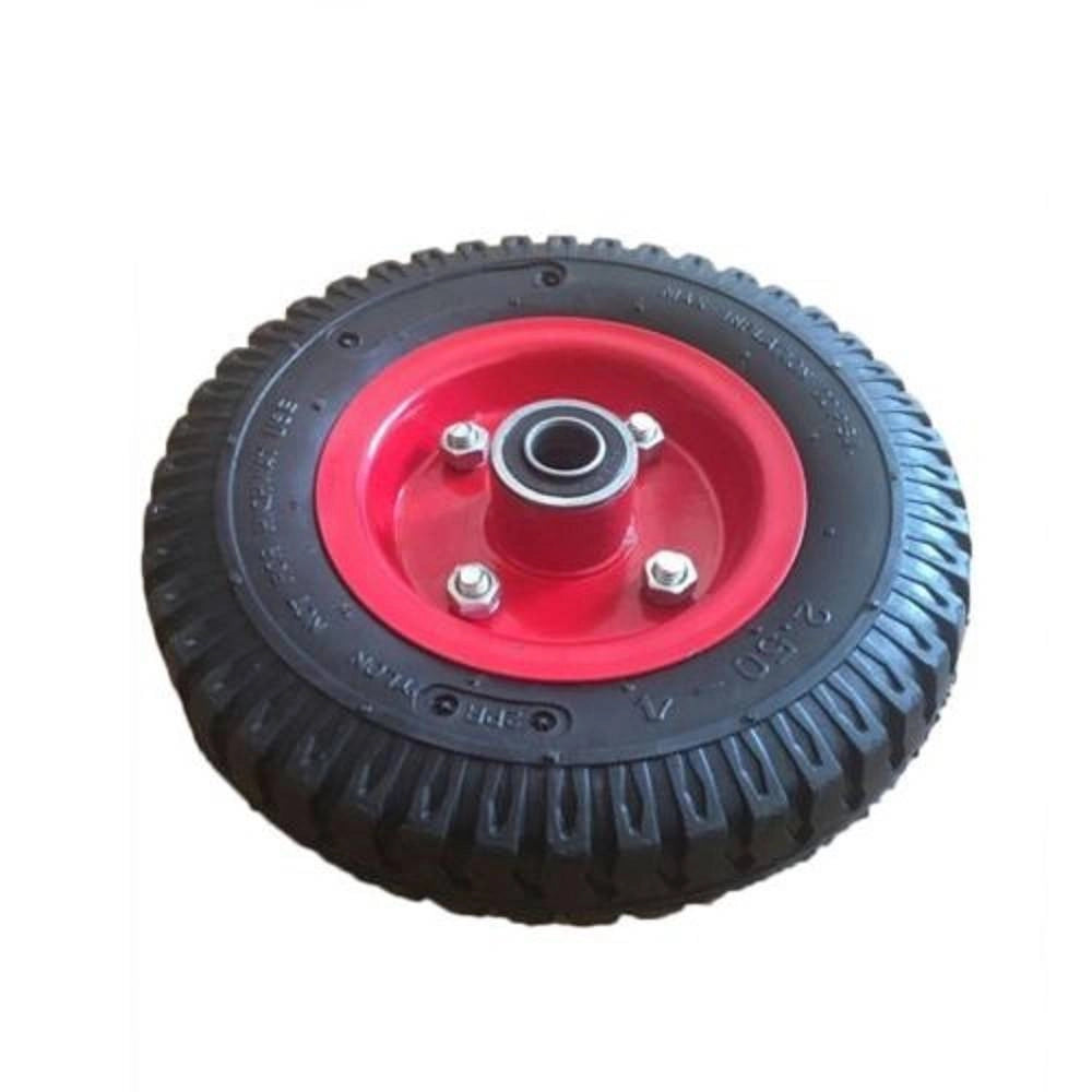 Trade Shop - Ruota Ruotino 8x4 Per Carrello Portapacchi 2.50-4 200mm Peso Max 200kg -