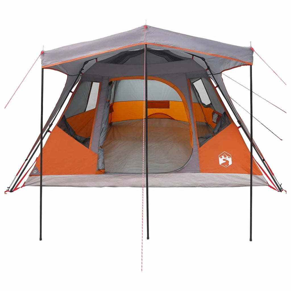 Tenda Familiare con tetto Grigio e arancione 305 x 275 x 190 cm 42028709