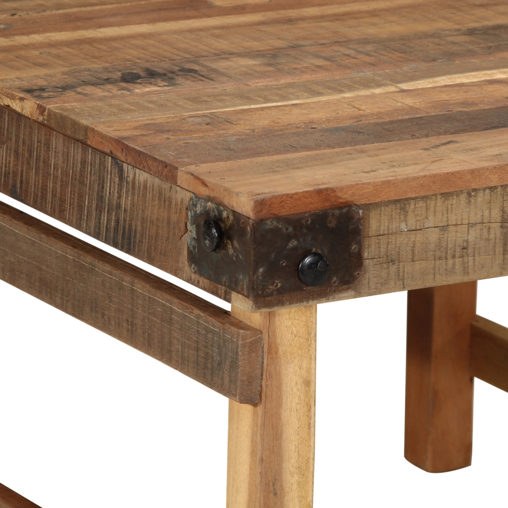 Tavolino da CaffÃ¨ 55x60x40 cm Legno Massello di Recupero