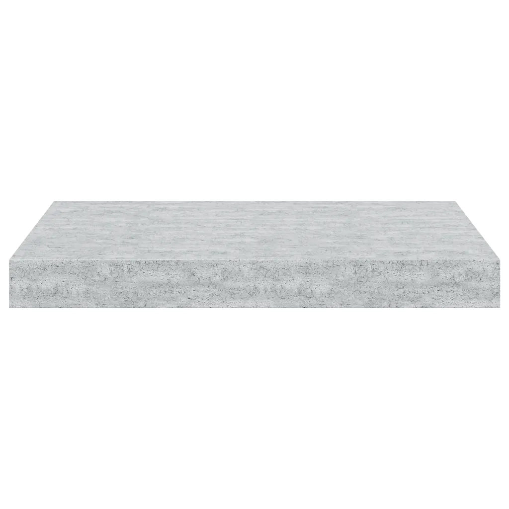 Scaffali a Parete 4 pz Grigio Cemento 40x23x3,8 cm in MDF 326593