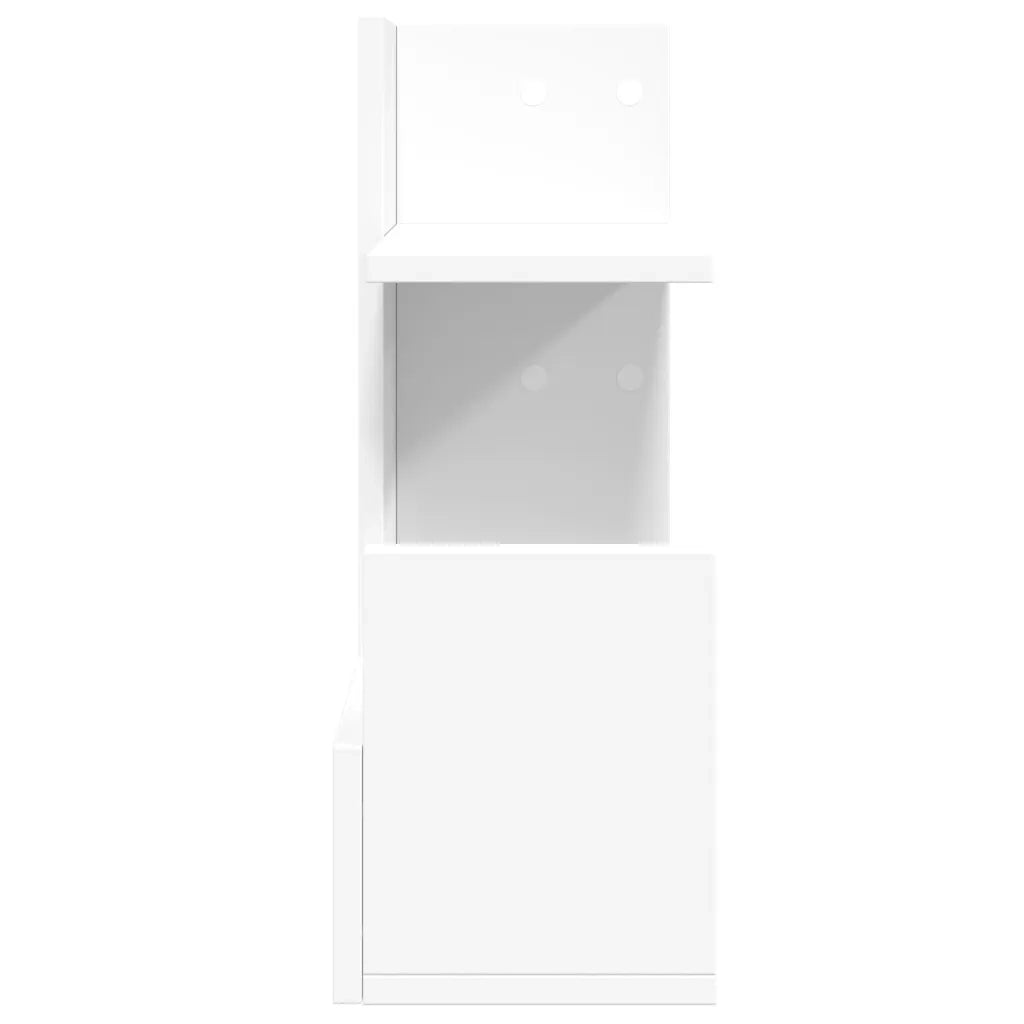 vidaXL Organizer per la Scrivania Bianco 49x20x52,5 cm in Multistrato