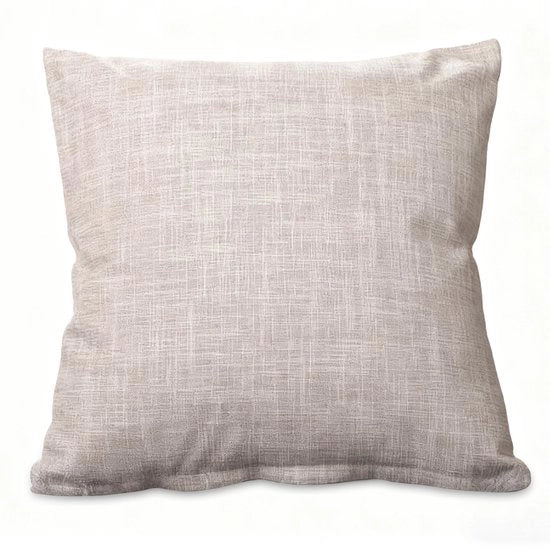 2 copie di coprifuoco decorativo per cuscini - stile rustico di fattoria Boho arredamento di casa - copertura di cuscino in lino spesso - copertura quadrata di cuscino - con cerniera invisibile - adatto per divano letto, ufficio (45x45 cm)